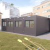 Set di 4 bungalow - aule o uffici