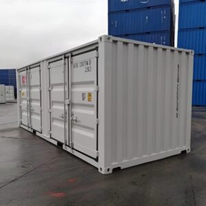 Container marittimo 20 piedi lato aperto