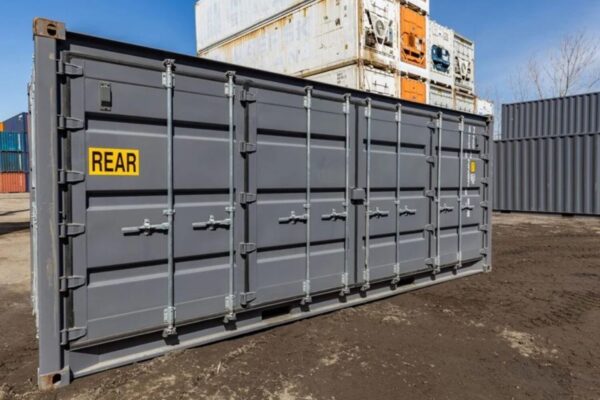 Nuovo container con lato aperto da 20 piedi